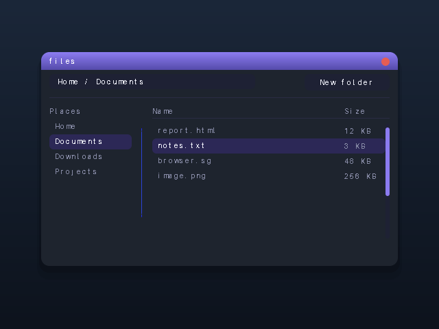 lumenfiles with Smart Folder dock, column browser, and tag-well inspector