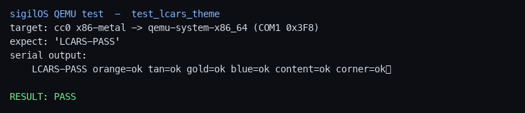 LCARS theme primitives on x86