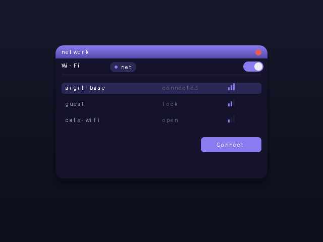 Network panel in Lumen showing Cap<NetSession> authority