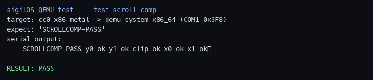 SCROLLCOMP-PASS x86 QEMU screendump