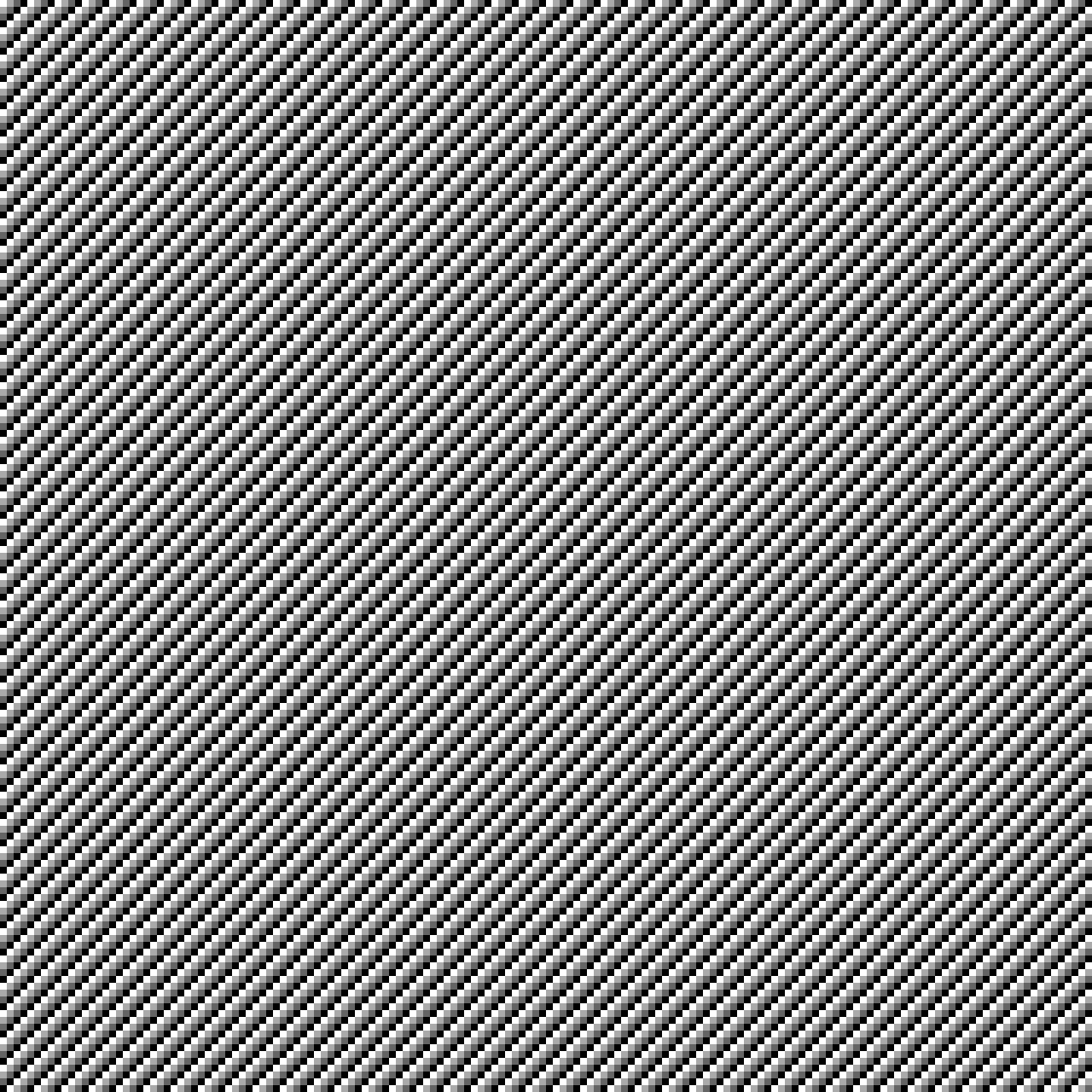 Supervision (system #48) — 65C02 + 4-shade 160×160 LCD, diagonal stripes demo