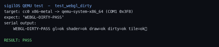 WEBGL-DIRTY-PASS on x86 QEMU